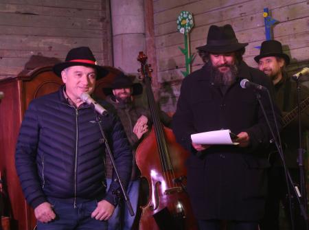 Otvoritev Razstave in pustni podcast 12 Foto Ljubo Vukelič